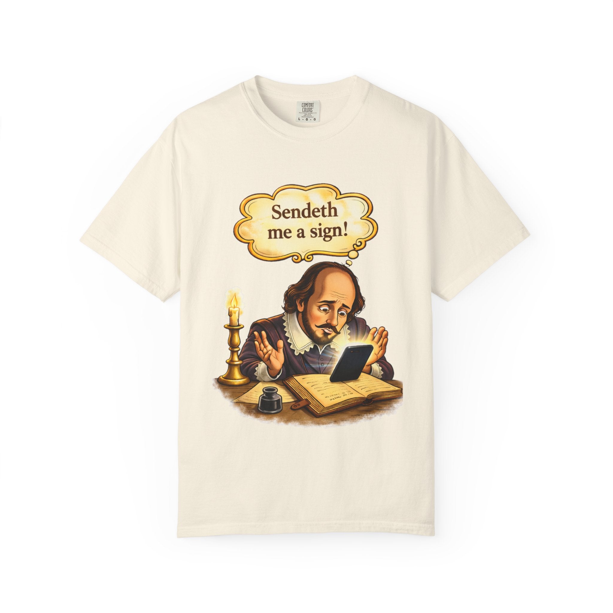 Shakespeare "Sendeth Me a Sign" Graphic T-Shirt