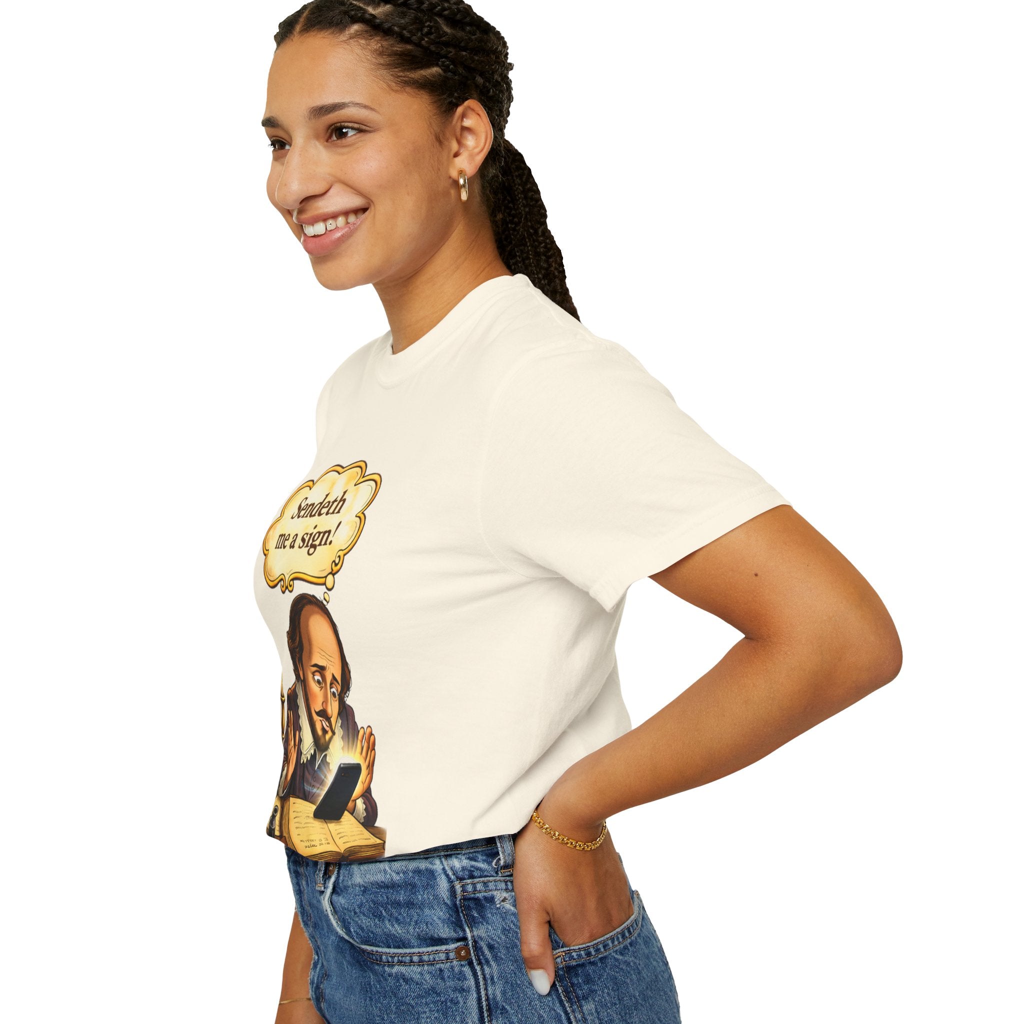 Shakespeare "Sendeth Me a Sign" Graphic T-Shirt
