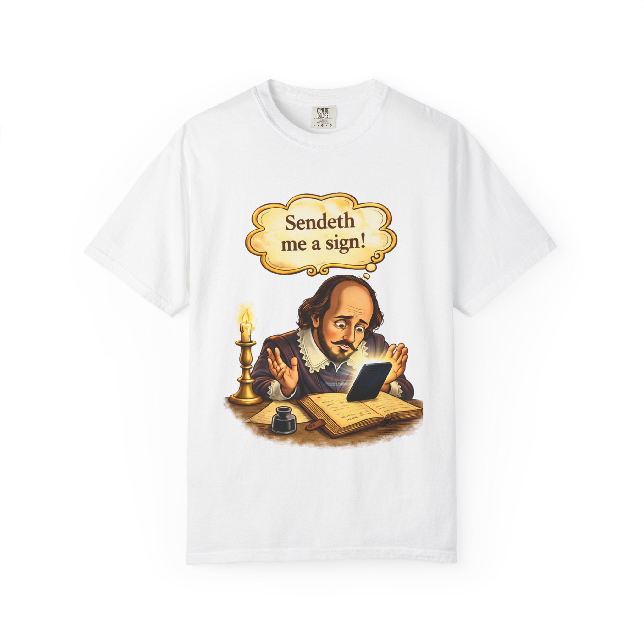 Shakespeare "Sendeth Me a Sign" Graphic T-Shirt