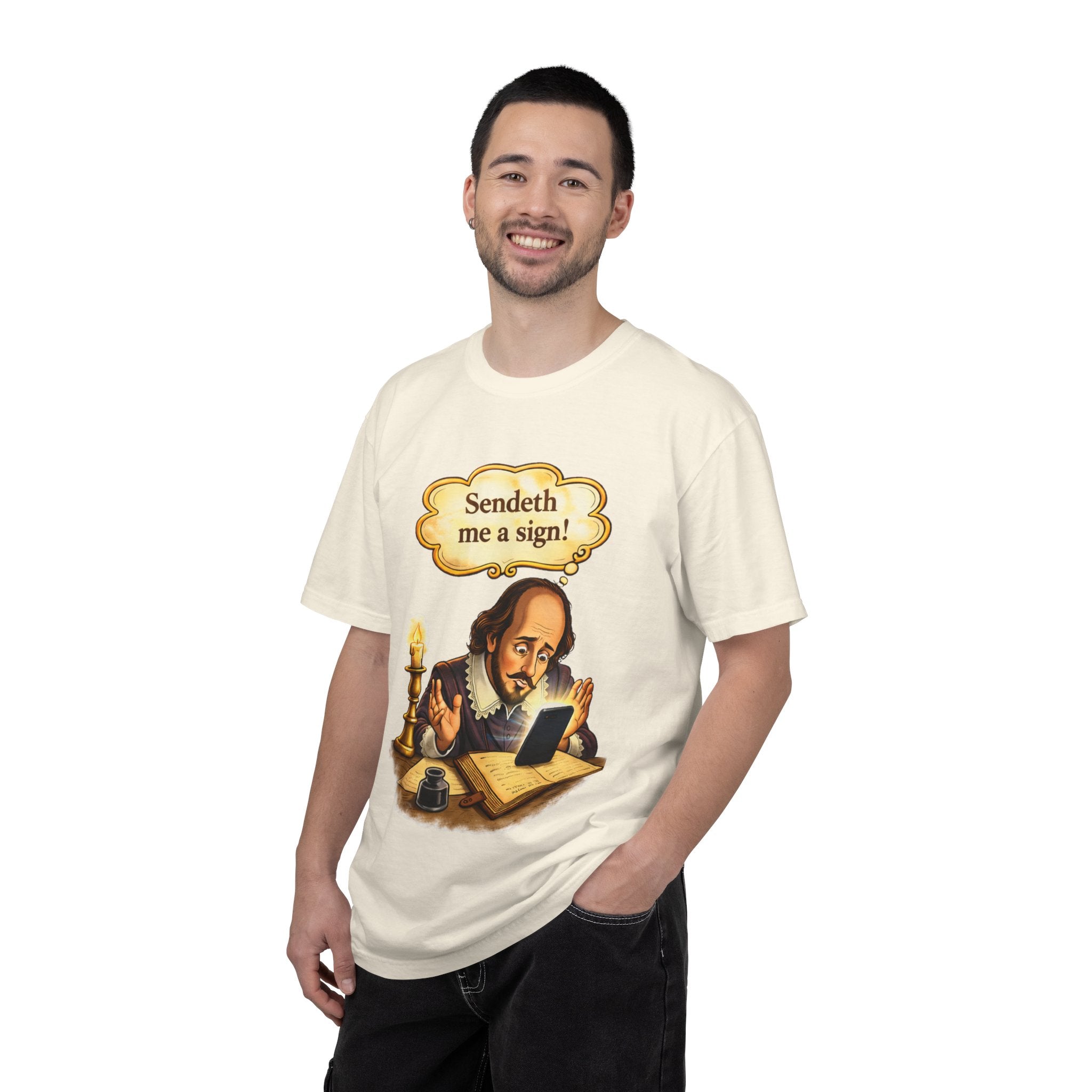 Shakespeare "Sendeth Me a Sign" Graphic T-Shirt